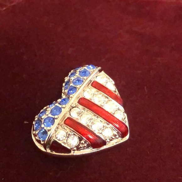 Swarovski Brave heart pin - Picture 7 of 7